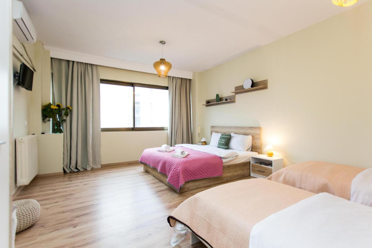 Central Apartment Downtown Tesalonika Bagian luar foto